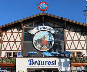 Tischreservierung in der Bräurosl - Pschorr Bräu Oktoberfestzelt