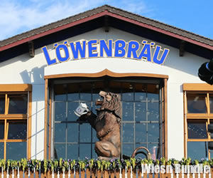 Löwenbräuzelt - Brauereizelt bon Löwenbräu auf dem Oktoberfest