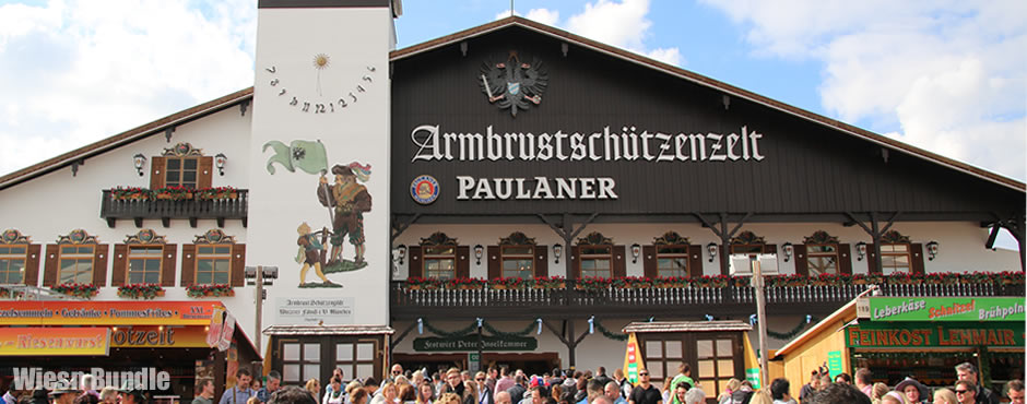 Armbrustschützenzelt Oktoberfest 2025 - Armbrustschützen Festzelt auf der Wiesn in München